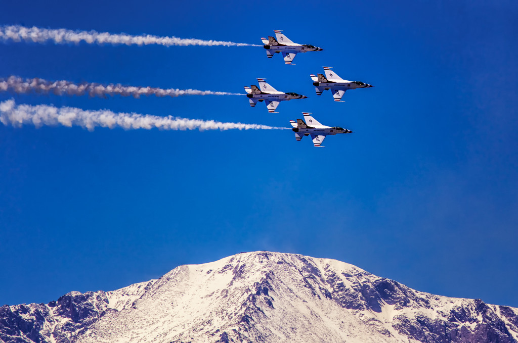 The Air Force Thunderbirds by exposure4u
