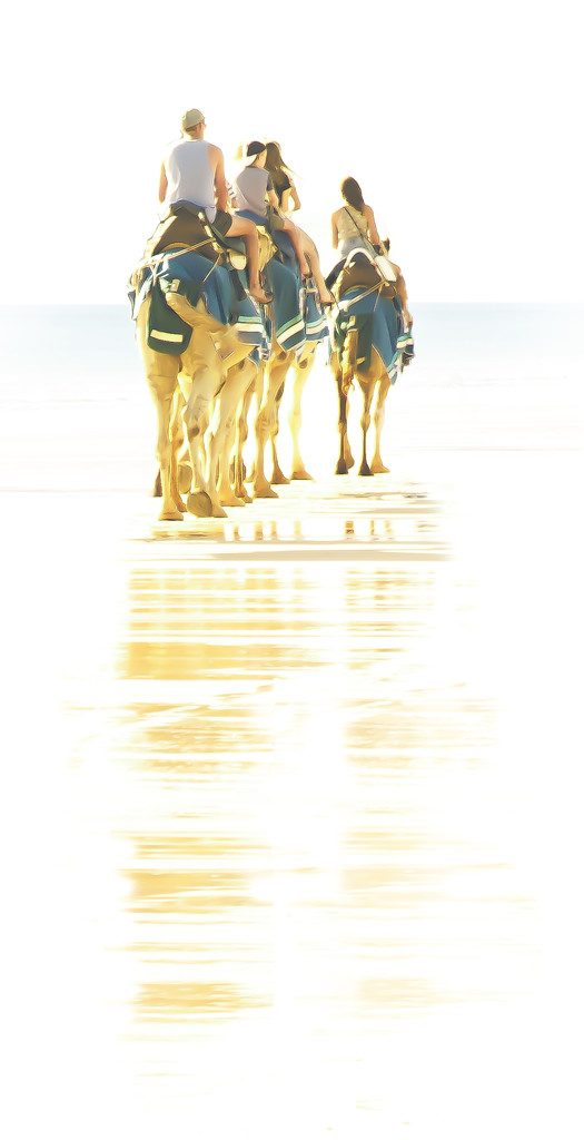 camel riding by jerome