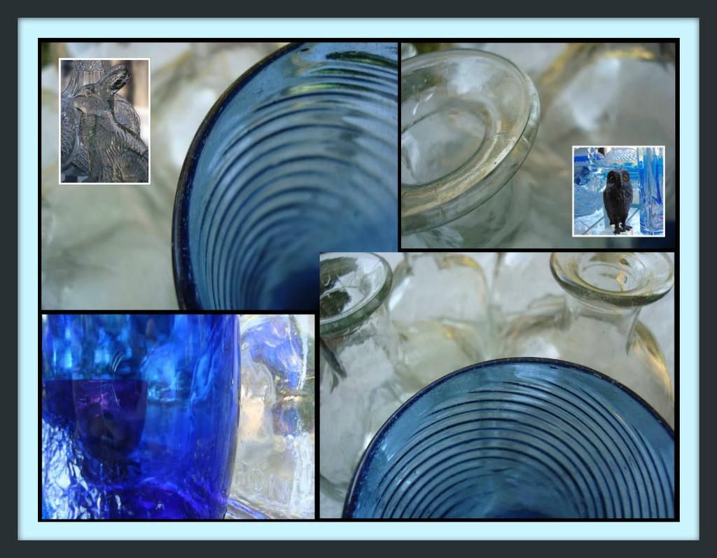 Blue glass by mcsiegle
