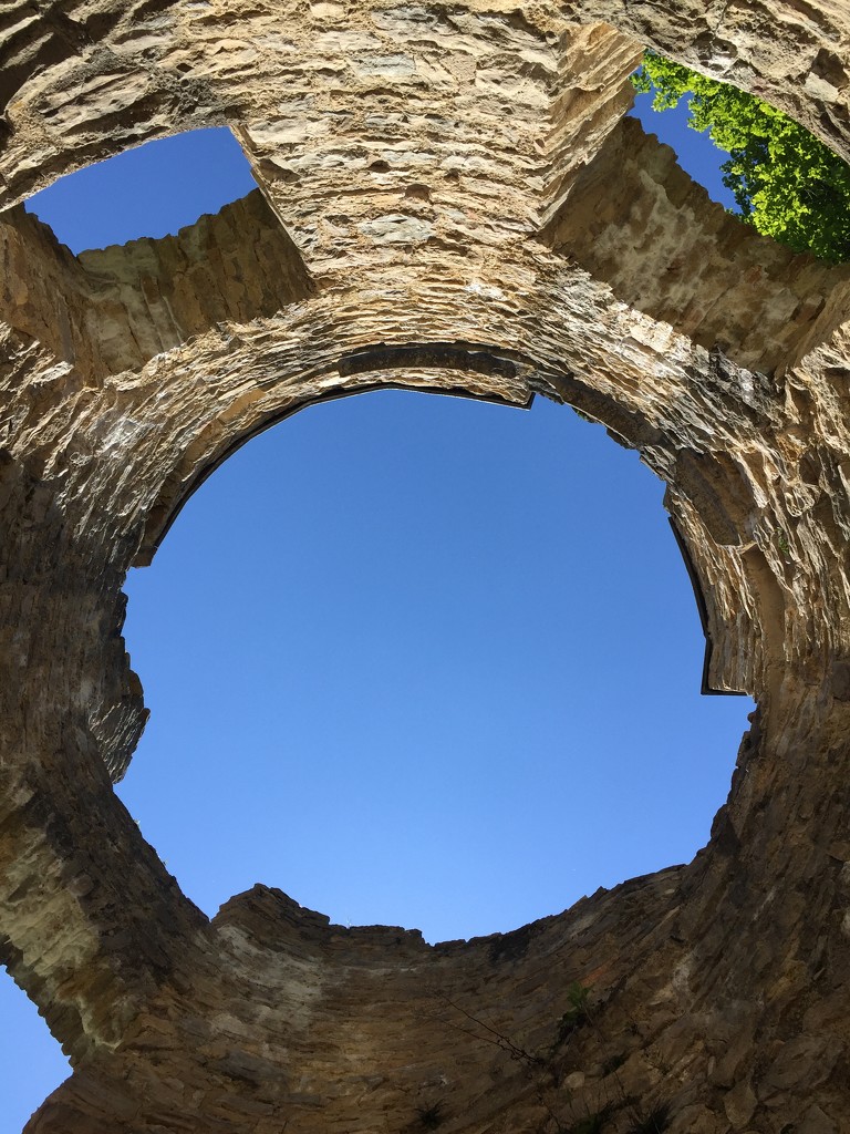 Inside the castle ruins.  by cocobella