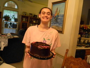31st May 2017 - Shayna Holding Her Birthday Cake