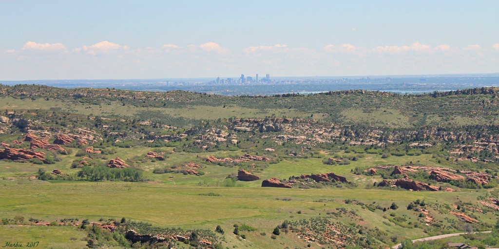 Downtown Denver in the Distance by harbie