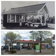 31st May 2017 - Then and Now......Service Station