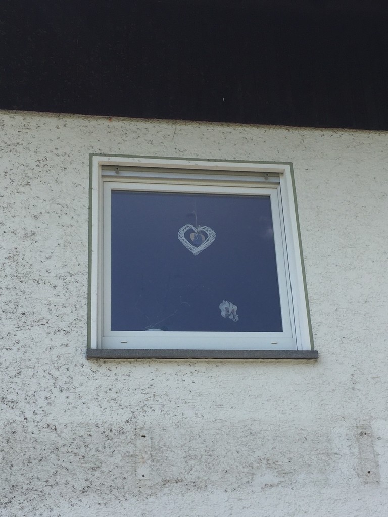 Heart at the window.  by cocobella