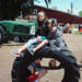 Old School Tire Fun with Tre by alophoto