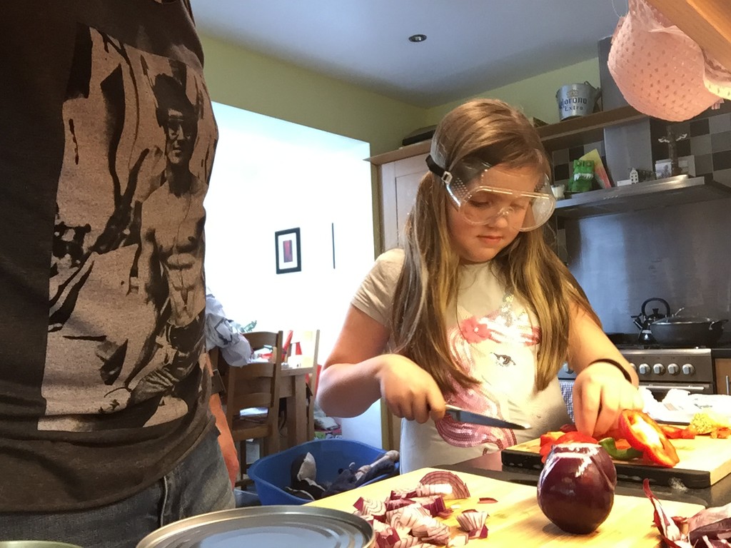Cutting onions by richard_h_watkinson