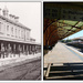 Newcastle Railway Station Then and Now by onewing