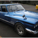 Blue 1962 valiant car by kerenmcsweeney