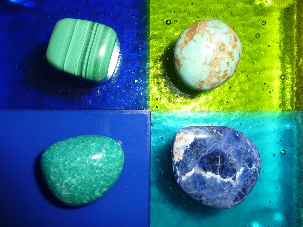 Polished stones by denisedaly