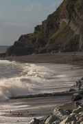 12th Jun 2017 - Aberystwyth beach after a day of rain