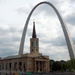 Gateway Arch & Old Cathedral [Filler] by rhoing
