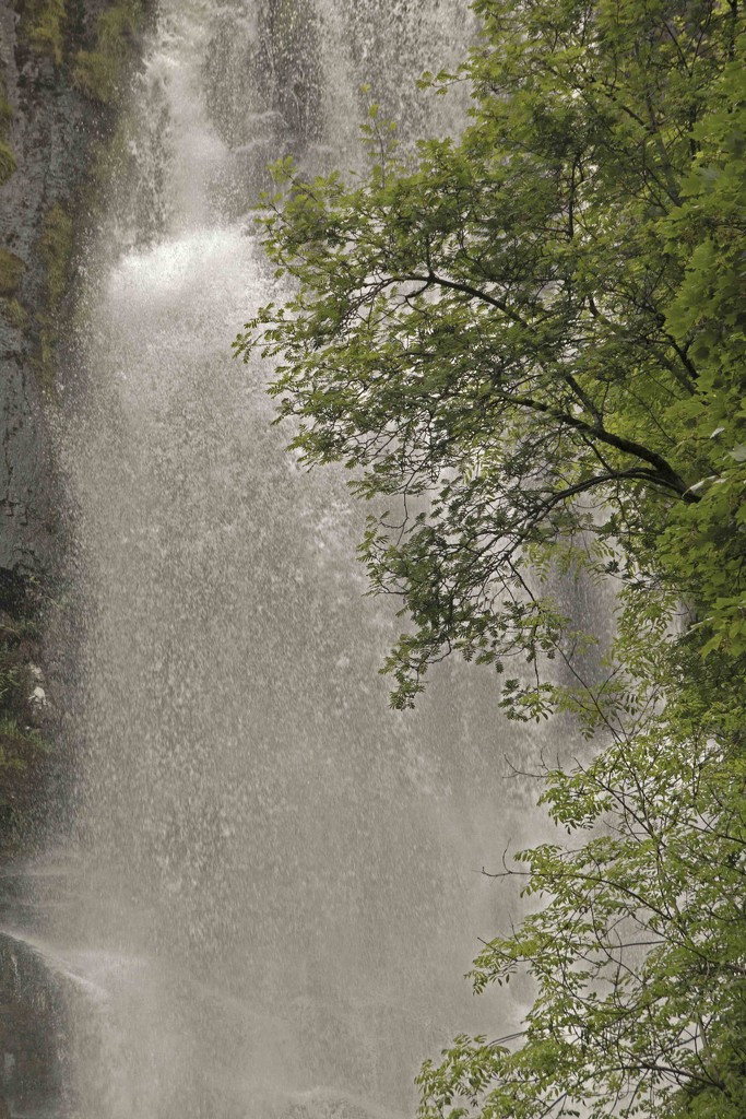 Rhaeadr waterfall by shepherdman