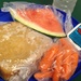 school lunch was served on frisbees today! by wiesnerbeth