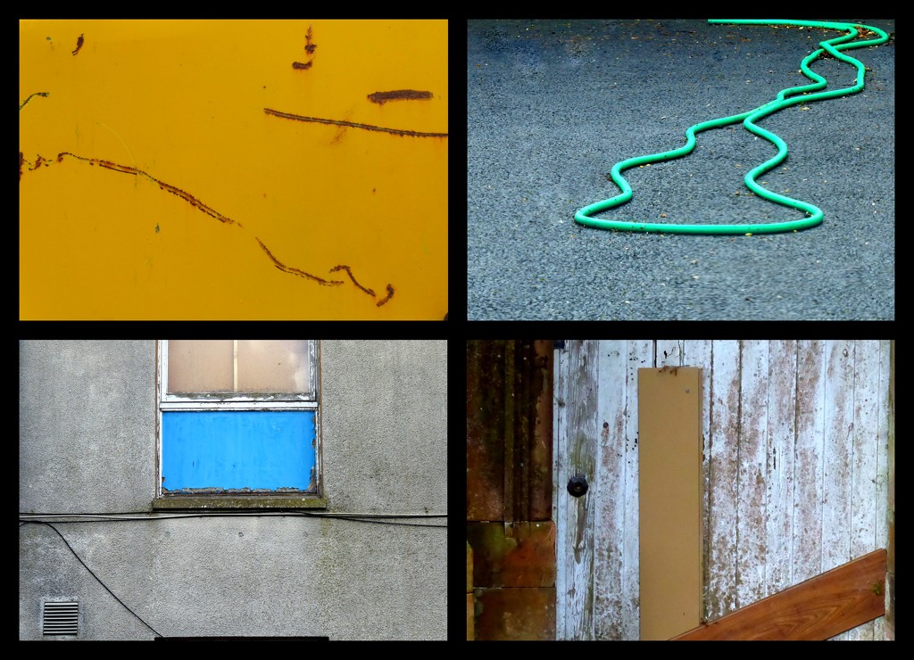 Four Ecclefechan abstractions by steveandkerry
