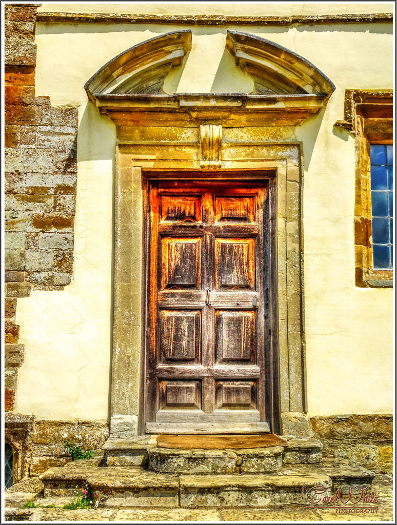 Old Door, Canons Ashby House by carolmw