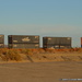 Containers travelling through the desert by motorsports