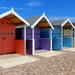 Beach huts at Rustington by boxplayer