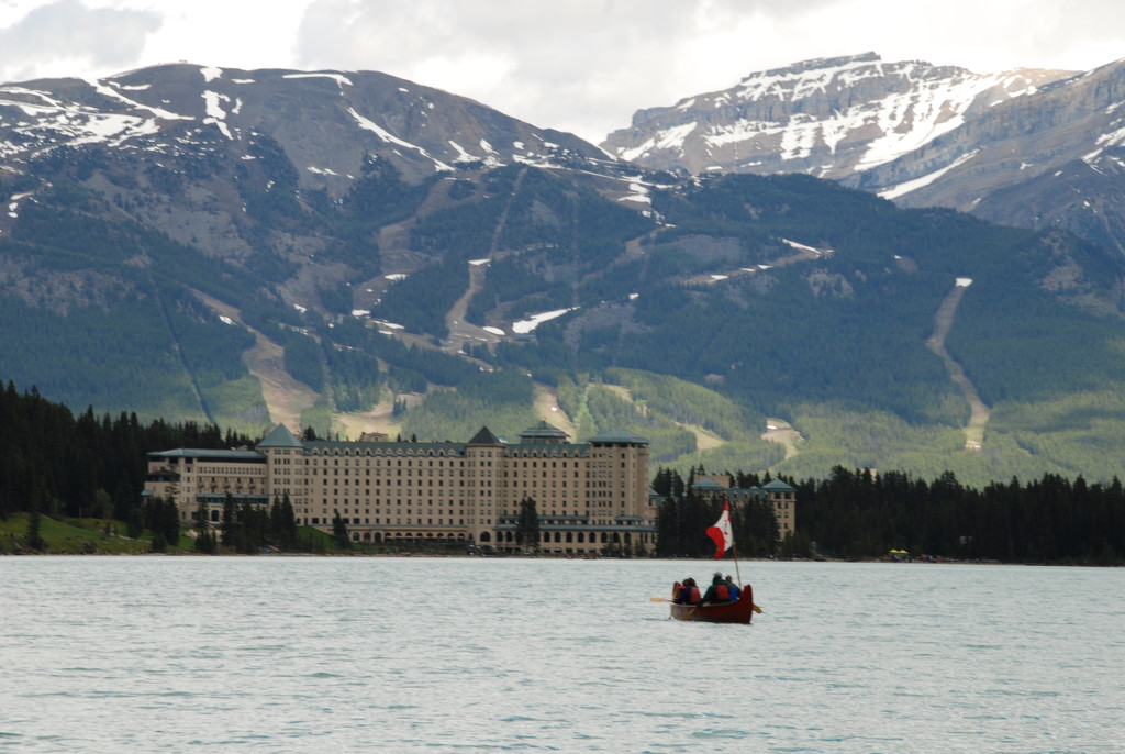 The Fairmont Hotel, Lake Louise, Alberta Canada by graceratliff
