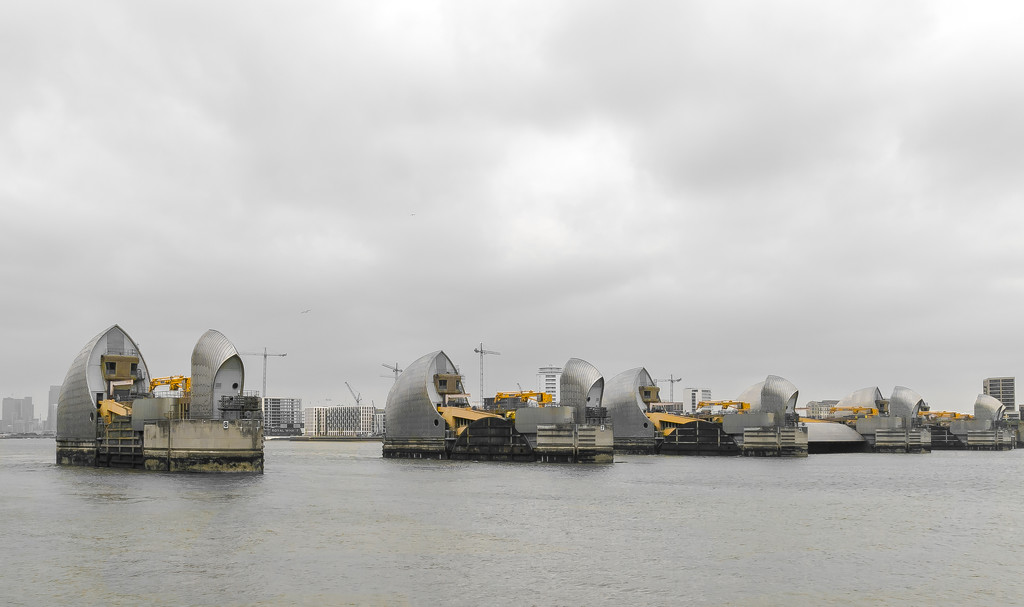 Thames Barrier by peadar