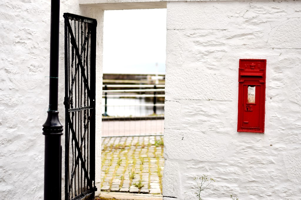 letterbox and gate by christophercox