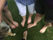17th Jun 2017 - 0617_1080 Girl's toes on moss