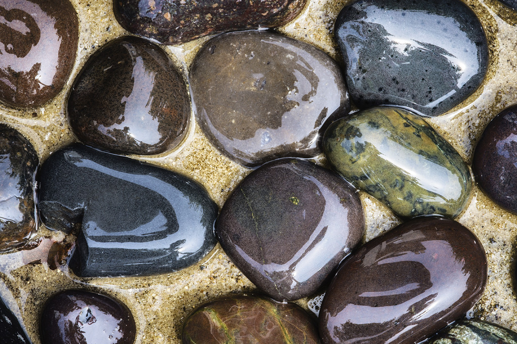Wet Pebbles by davidrobinson