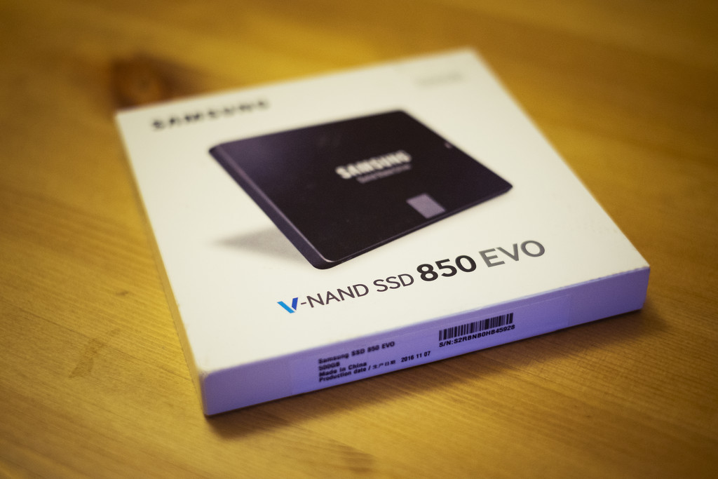 Day 156, Year 5 - The New SSD by stevecameras