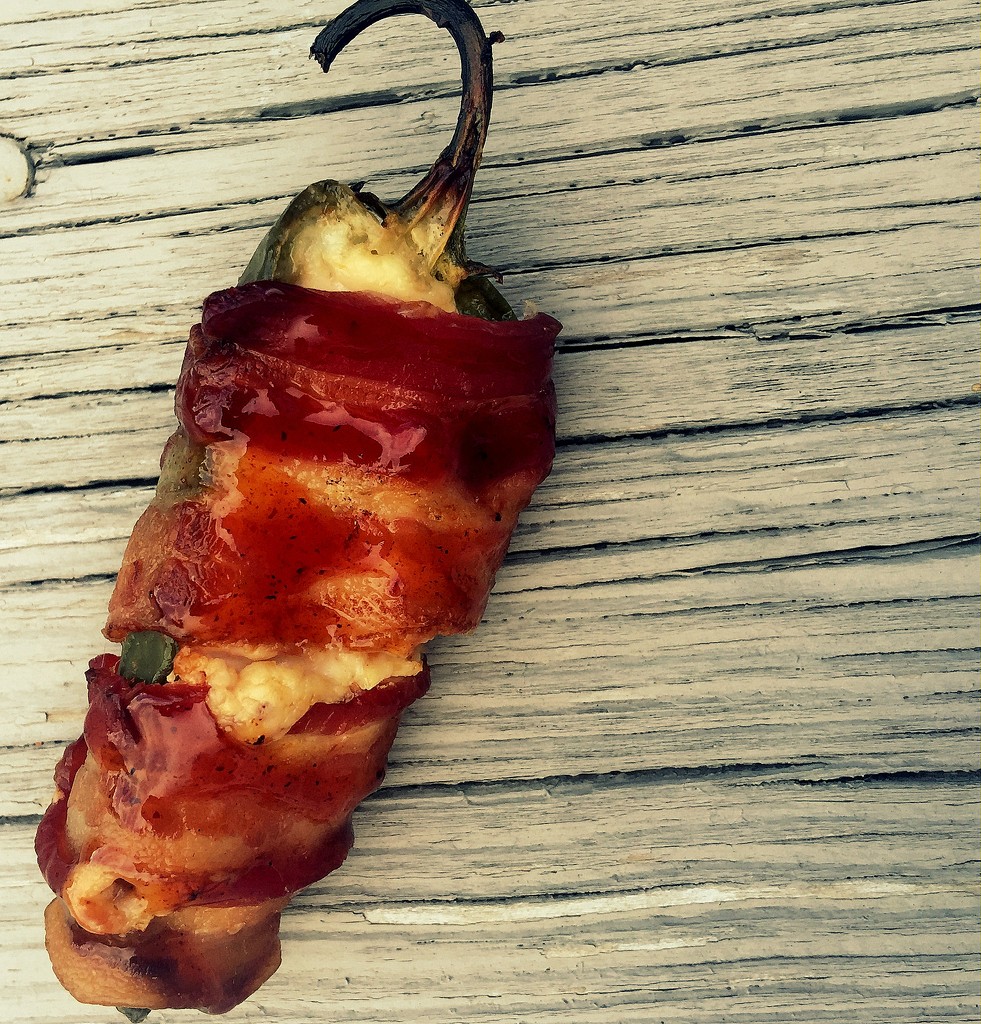 Day 300:  Bacon Wrapped Jalapeno by sheilalorson