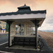 Different angle, different edit: Wind shelter, Worthing promenade by ivan