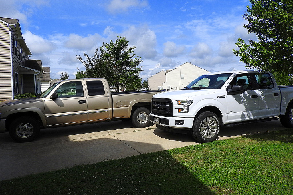 Two truck family! by homeschoolmom