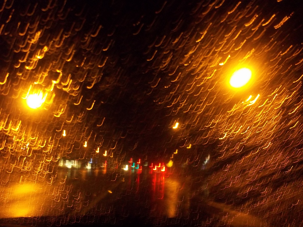 Rainy Drive home by jnadonza