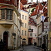Street scene is Tallinn by redandwhite