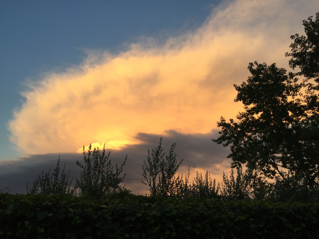 Clouds at sunset by caterina