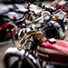 Classic Motorcycle Rally - Lensbaby Style by vignouse