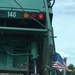 garbage truck with pinwheel + flag by wiesnerbeth