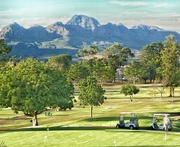 2nd Jul 2017 - The Hederberg as seen from Stellenbosch golf club.