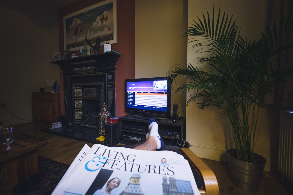 Day 178, Year 5 - A Day In Front Of The Telly by stevecameras