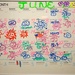 June 2017 Whiteboard Calendar by meotzi