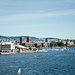 View from the ferry Oslo by elisasaeter