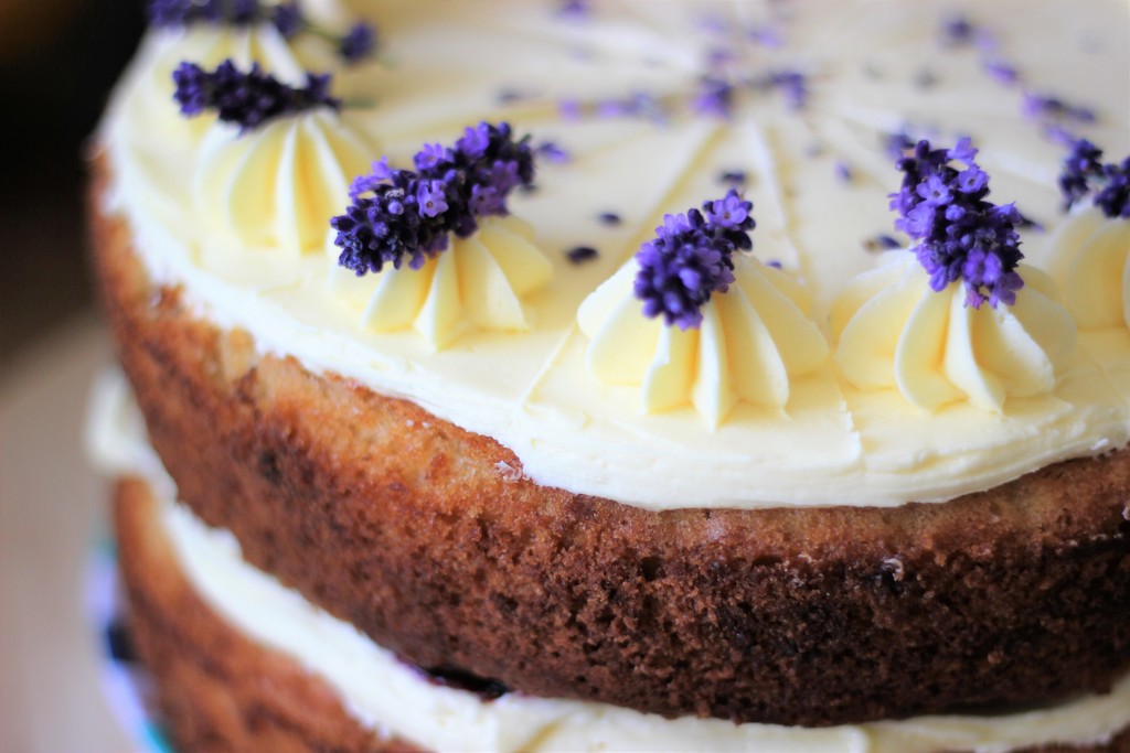 Lavender Cake by cookingkaren