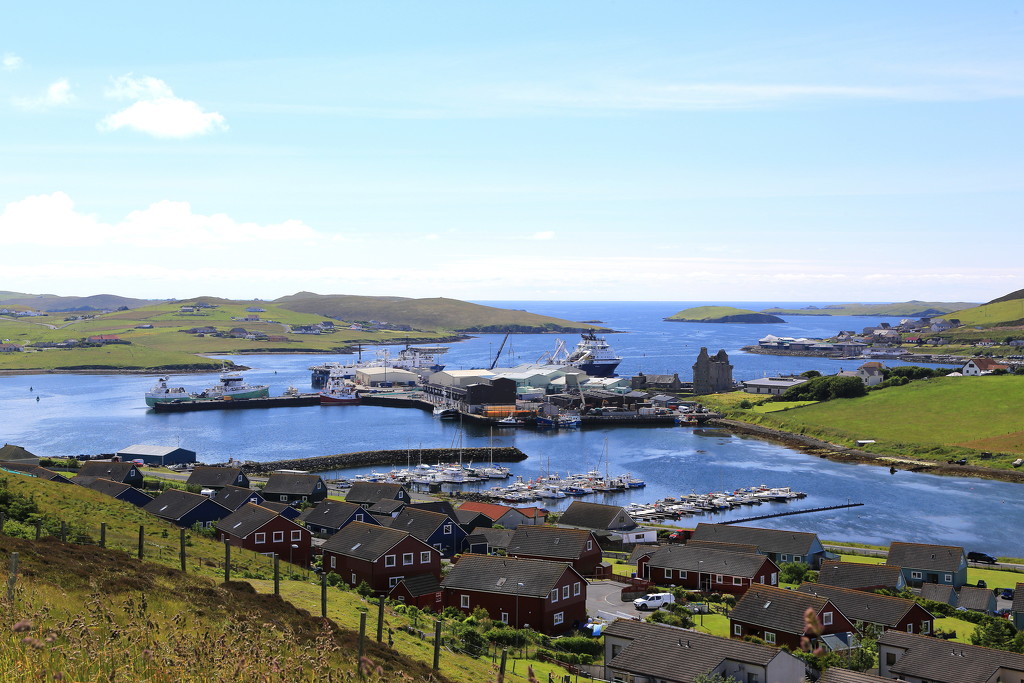 Scalloway Harbour  by lifeat60degrees
