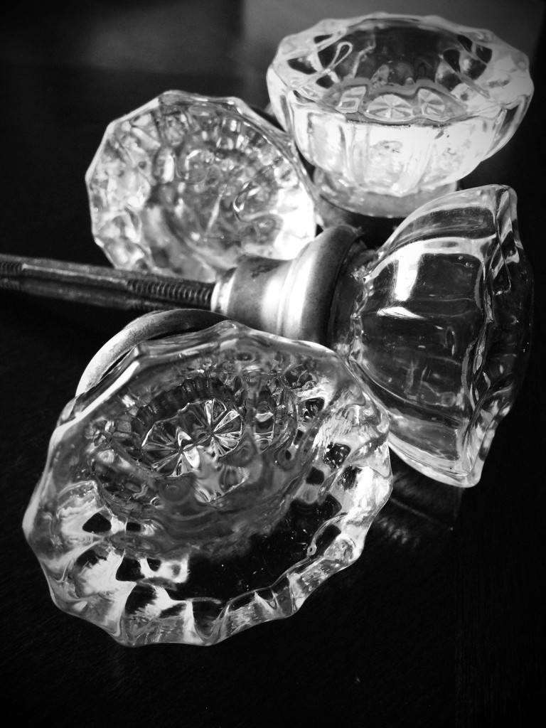 Day 308:  Glass Door Knobs by sheilalorson