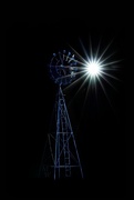 6th Jul 2017 - 2017-07-06 moonlight over windmill