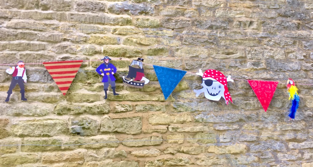 Ahaha.. pirate bunting  by 365projectdrewpdavies