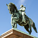 The rider statue of the Swedish-Norwegian union king Karl XIV Johan by elisasaeter