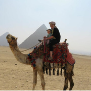 9th Jul 2017 - Susannah and Finnley go camel riding