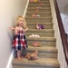 She ran out of steps. Where will the babies sleep? by mdoelger