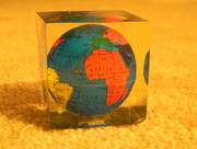 6th Jan 2013 - Globe in Cube 6th