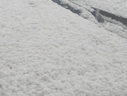 16th Feb 2013 - Close-up of Snow on Dad's Car