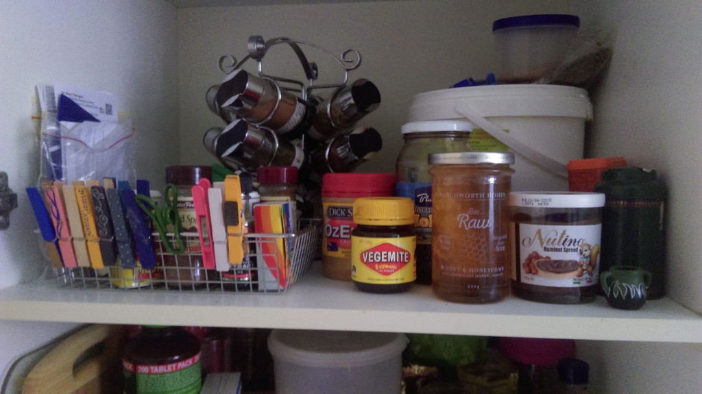 Most Organised Pantry Shelf by mozette